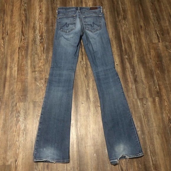 AG Adriano Goldschmied Jeans Women's 25R Mid Rise Stevie Bootcut Slim Fit Denim - Picture 5 of 6